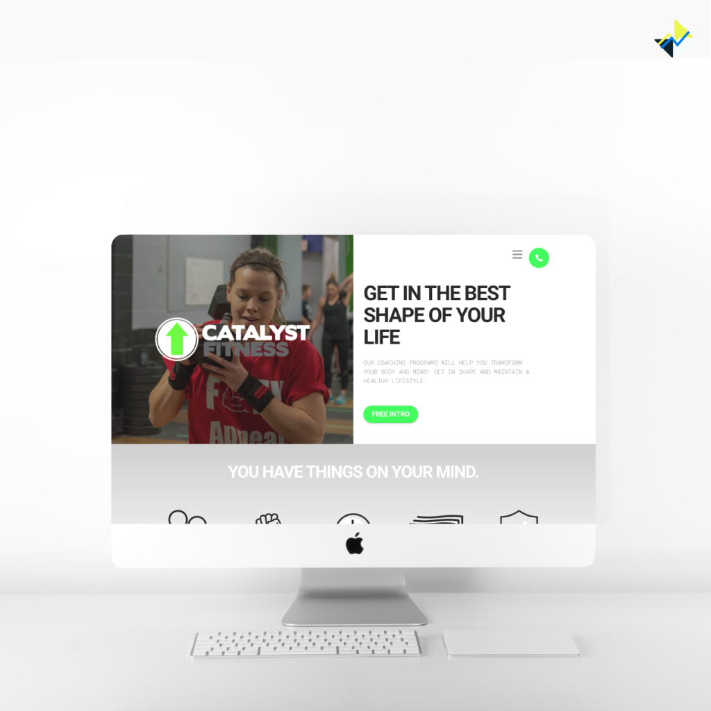 Catalyst Fitness Website Design by Gym Lead Machine